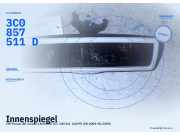 Innenspiegel VW Passat B6 Variant (3C5) 3C0857511D