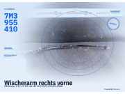 Wischerarm rechts vorne VW Sharan (7M) 7M3955410