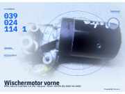 Wischermotor vorne OPEL Astra G Cabriolet 0390241141