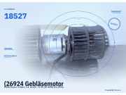 (26924 Gebläsemotor FORD Escort V (GAL) 18527) 18527