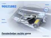 Fensterheber rechts vorne OPEL Astra G CC (T98) 90521882