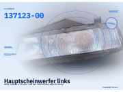 Hauptscheinwerfer links OPEL Calibra A 137123-00