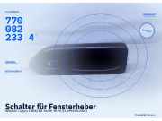 Schalter für Fensterheber RENAULT Laguna I (B56) 7700822334