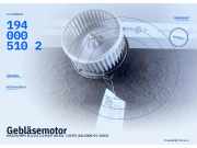 Gebläsemotor MAZDA MPV II (LW) 19400051027U 1940005102