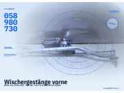 Wischergestänge vorne BMW 3er (E46) 058980730