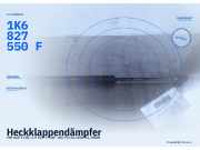 Heckklappendämpfer VW Golf V (1K) 1K6827550F