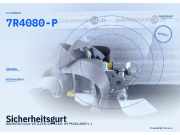 Sicherheitsgurt DAIHATSU Cuore VII (L276) 7R4080-P