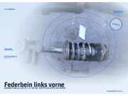 Federbein links vorne SKODA Felicia I (791)