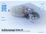 Außenspiegel links MERCEDES-BENZ A-Klasse (W168) 1688105716