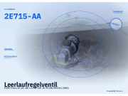 Leerlaufregelventil FORD Fiesta IV (JA, JB) 2E715-AA