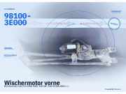 Wischermotor vorne KIA Sorento I (JC) 98100-3E000