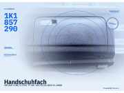 Handschuhfach VW Golf V (1K) 1K1857290