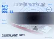 Bremsleuchte mitte Mercedes-Benz C-Klasse (W203) A2038200356