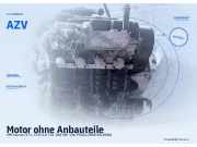 Motor ohne Anbauteile VW Touran (1T1, 1T2) AZV