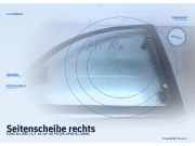 Seitenscheibe rechts FORD Ka (RBT)