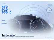 Tachometer AUDI A6 Allroad (4F) 4F0920932 4F0910930C