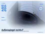 Außenspiegel rechts FORD Focus II Turnier (DA, DS, FFS) E11015475