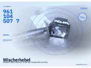 Wischerhebel PEUGEOT 405 II (4 B) 9611045077