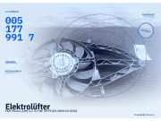 Elektrolüfter FIAT Panda (169) 0051829974 0051779917