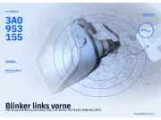 Blinker links vorne VW Passat B3/B4 Variant (3A5, 35I) 3A0953155