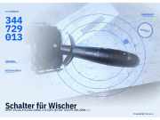 Schalter für Wischer OPEL Vivaro A Kasten (X83) 344729013