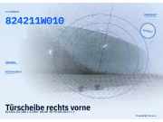 Türscheibe rechts vorne KIA Rio III (UB) 824211W010