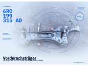 Vorderachsträger VW Polo V (6R, 6C) 6R0199315AD