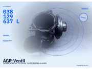 AGR-Ventil VW Golf IV (1J) 038129637L