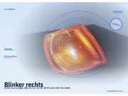 Blinker rechts FORD Sierra (GBG, GBG 4)