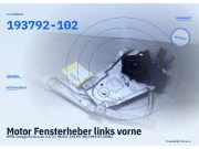 Motor Fensterheber links vorne OPEL Omega B Caravan 193792-102