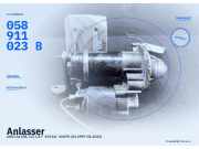 Anlasser AUDI A6 (4B, C5) 058911023B