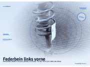 Federbein links vorne MERCEDES-BENZ A-Klasse (W168)