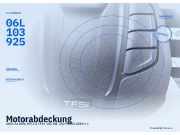 Motorabdeckung AUDI A4 (8W, B9) 06L103925
