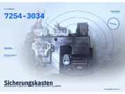 Sicherungskasten MAZDA 626 V (GF) 7254-3034