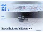 Sensor für Ansauglufttemperatur MERCEDES-BENZ A-Klasse (W168) 0005422818