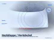 Heckklappe / Heckdeckel MERCEDES-BENZ SLK (R170)