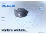 Schalter für Warnblinker OPEL Astra G Caravan (T98) 90131728