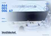 Ventildeckel Mercedes-Benz A-Klasse (W169) A6400100667