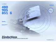 Zündschloss VW Polo IV (9N) 4B0905851G