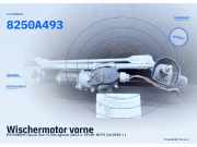 Wischermotor vorne MITSUBISHI Space Star VI Schrägheck (A0) 8250A493