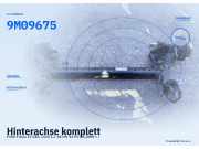 Hinterachse komplett FORD Fiesta VI (CB1, CCN) 9M09675