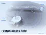 Fensterheber links hinten HYUNDAI Lantra II (J-2)