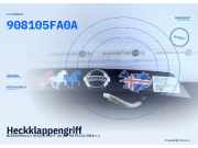 Heckklappengriff NISSAN Micra V (K14) 908105FA0A