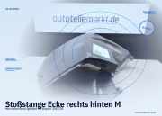 Stoßstange Ecke rechts hinten Mercedes-Benz Sprinter 3-t Kasten (B906)