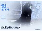 Kotflügel links vorne FIAT Punto (199) 6000630350 0051701736