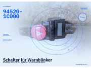 Schalter für Warnblinker HYUNDAI Getz (TB) 94520-1C000