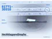 Heckklappendämpfer KIA Sorento I (JC) 81771-3E010