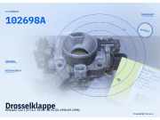 Drosselklappe RENAULT Clio I (57) 102698A