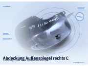 Abdeckung Außenspiegel rechts CITROEN C6 (T)