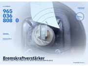 Bremskraftverstärker PEUGEOT 206+ (T3E) 9650368080